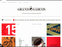 Tablet Screenshot of legrandgarcon.com